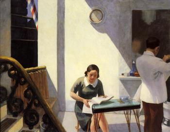 愛德華 霍珀 The Barber Shop 愛德華 霍珀 The Barber Shop